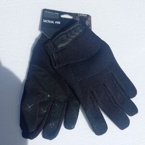 Tactical Pro Men's Black Gloves